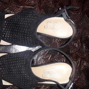 Franco Sarto Black Sandals